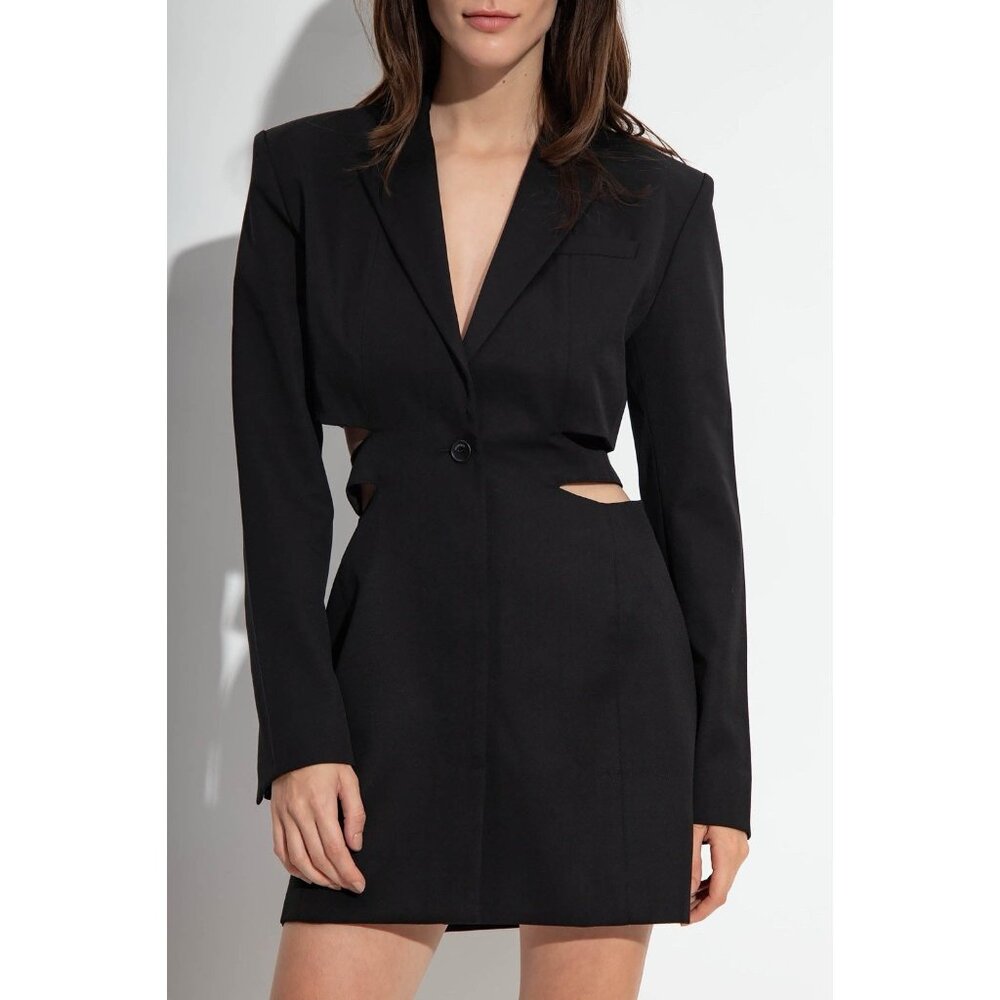 JACQUEMUS La Robe Bari in Black Dress